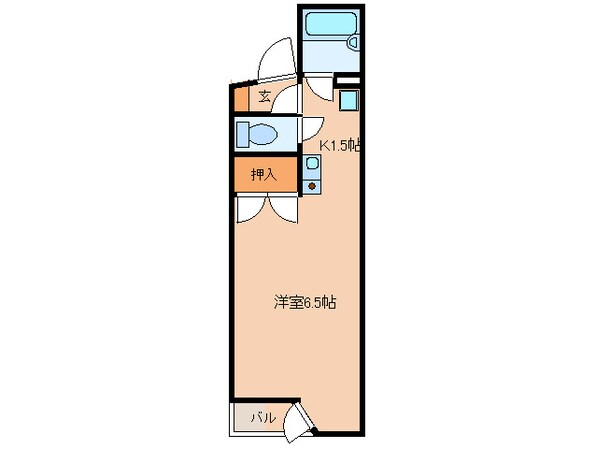 三喜ﾏﾝｼｮﾝの物件間取画像